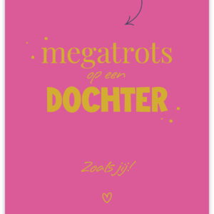 Postkaart - Dochter