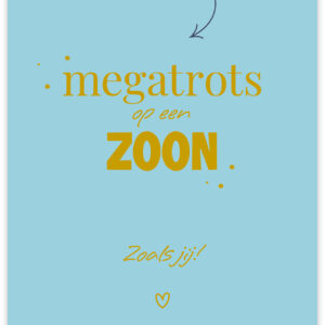 Postkaart - Zoon