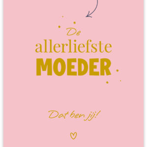 Postkaart - Moeder