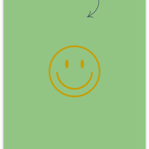 Postkaart - Smiley