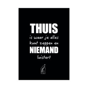 Poster - Thuis