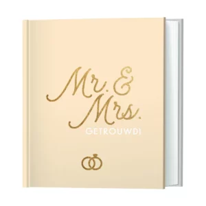 Cadeauboek - Mr & Mrs Getrouwd