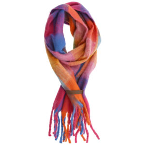Mandy - blauw/oranje/roze