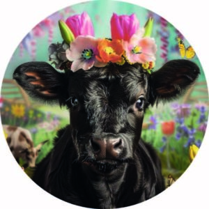 Muurcirkel - Baby Cow