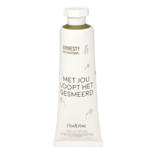 Handcreme - Met jou loopt het gesmeerd