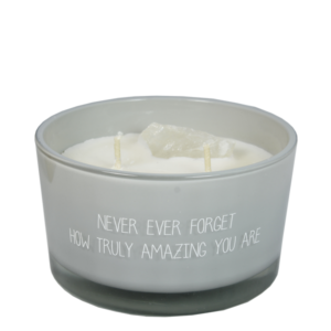 Geurkaars - Never forget how truely amazing you are