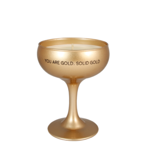 Geurkaars - You are gold. Solid gold