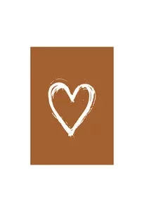 Poster - Hartje - Brown