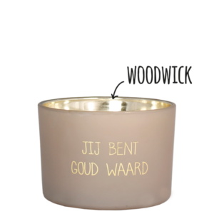 Geurkaars - Jij bent goud waard