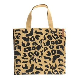 Shopper Lara - Panter Zwart-Taupe
