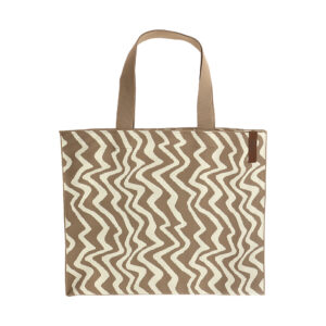 Shopper Lara - Zigzag - Beige/Taupe