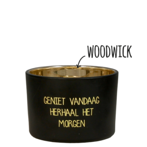 Geurkaars - Geniet vandaag herhaal het morgen