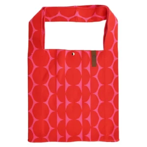 Shopper Lois - Rode Cirkels/roze
