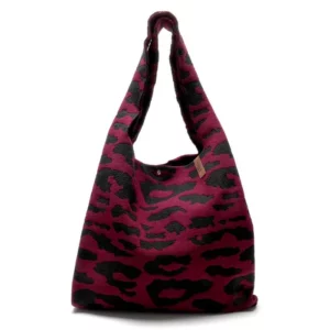 Shopper Lois - Bordeaux/Zwart Panter